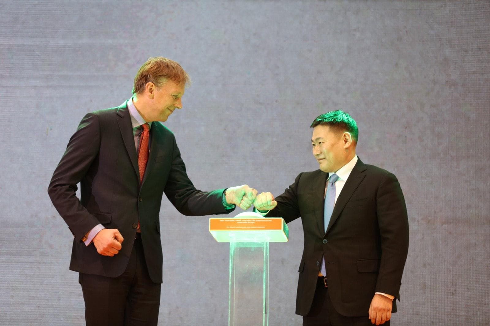 Construction of the Oyu Tolgoi underground mine started today